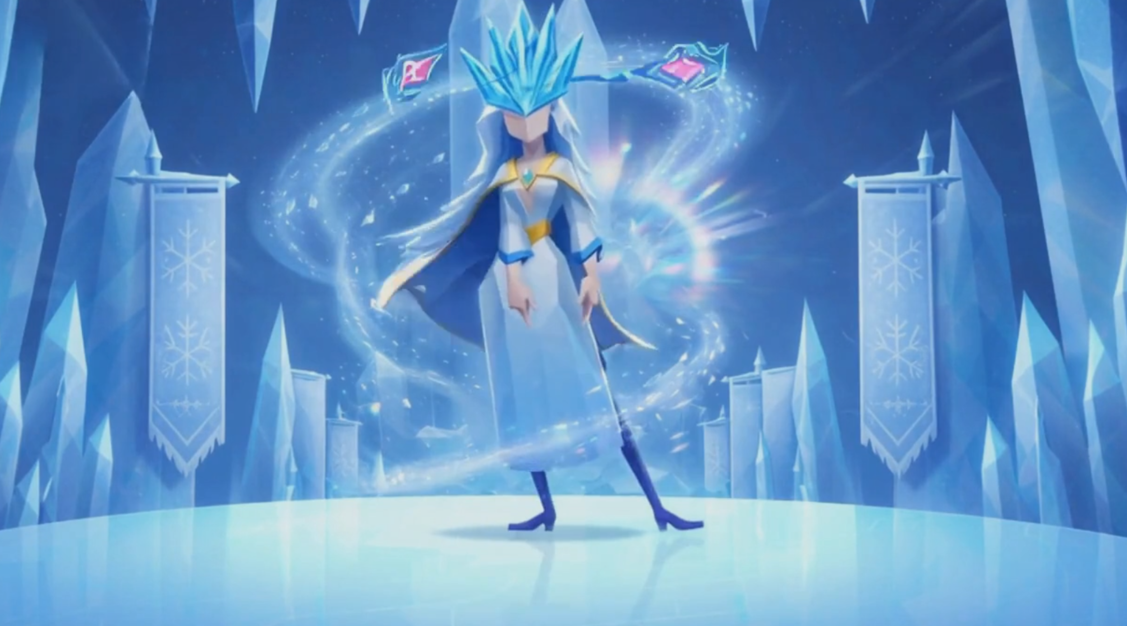 Frost Queen is on Cobra Kai side